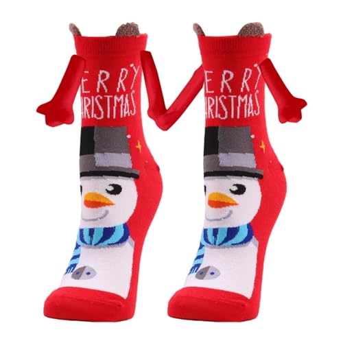 Hand Holding Socks | Christmas Magnetic Hand Holding Socks | Funny Christmas Magnetic Socks Hold Hands | Hand In Hand Magnetic Socks Christmas Gifts For Couple Women Men von puzzlegame