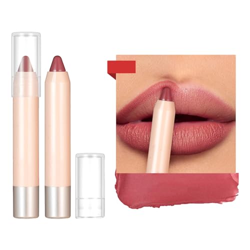 Lippenfleckenmarker | Lippenstift 20g Bleistift - Hochpigmentierter, wischfester 20-g-Lippenstift, 8 natürliche Farben für das Make-up von Frauen Puzzlegame von puzzlegame