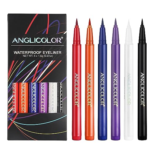 Mattes Eyeliner-Stift-Set,Schweißresistenter Eyeliner ohne Irritationen - Make-up-Zubehör für Mädchen für Bühnenauftritte, Zusammenkünfte, Halloween-Partys, Verabredungen, Reisen Puzzlegame von puzzlegame