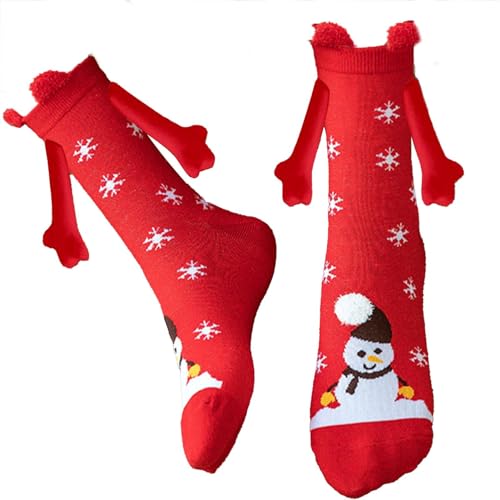 Socken Mit Magnetarmen | Halloween/Weihnachten Händchen Halten Socken | Unisex Lustige Paare Magnetische Socken | Magnetische Socken Mit Händen Geschenke Für Damen Und Herren von puzzlegame