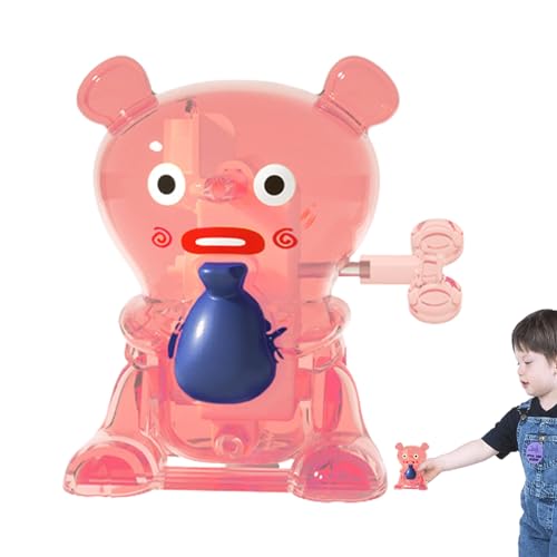 Springfrosch-Spielzeug für Kinder - 360 Grad drehbares Aufziehspielzeug - Neuartiges Springspielzeug, sicheres Tier-Aufziehspielzeug für Geburtstagsfeiern und Themenveranstaltungen, Puzzlegame von puzzlegame