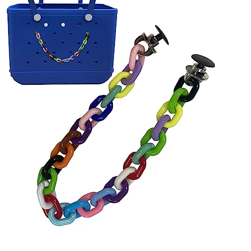 Umhängetaschenkette, flache Geldbörsenkette - Ersatz-Extender-Geldbörsen-Kettenriemen | Kunst Umhängetasche Schulter Make-up Tasche Kette Leder Clutch für Frauen DIY Handwerk Puzzlegame von puzzlegame