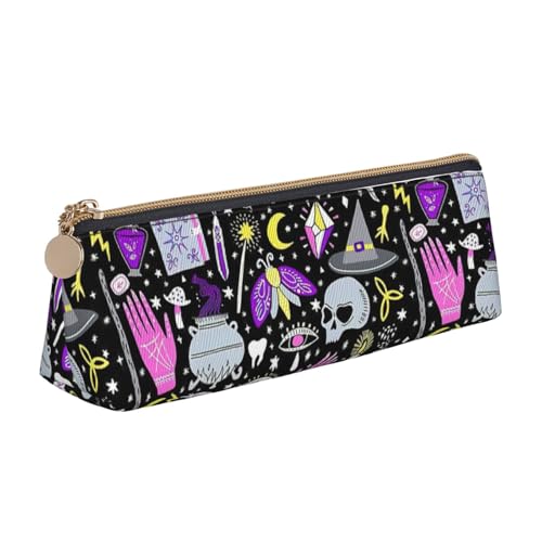 pvinnk Magic Witch Witchcraft Bohemian Drawing Print Stylish and practical Pencil Case Large Capacity Triangle Pencil Pouch with Zipper pvinnk Magic Witch Witchcraft Bohemian Drawing Print Stylish and practical Pencil Case Large Capacity Triangle Pencil Pouch with Zipper von pvinnk