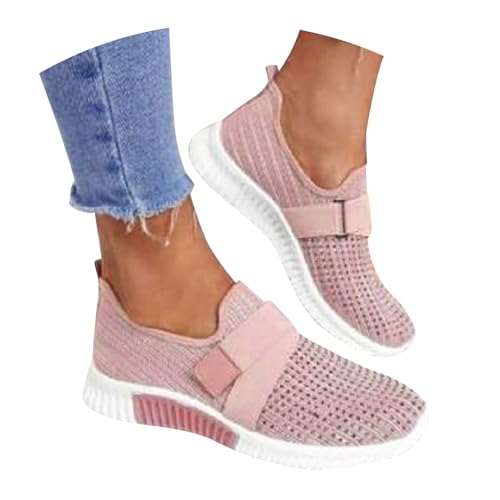 Damen Laufschuhe 42 Leicht Bequeme Gym Running Schuhe Wasserdicht Walkingschuhe Joggingschuhe Weich Outdoor Turnschuhe Rutschfeste Atmungsaktiv Sneaker Tennis Freizeitschuhe Sportschuhe Komfort von pvucpot