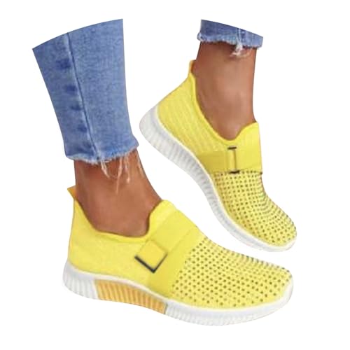 Damen Laufschuhe 42 Leicht Bequeme Gym Running Schuhe Wasserdicht Walkingschuhe Joggingschuhe Weich Outdoor Turnschuhe Rutschfeste Atmungsaktiv Sneaker Tennis Freizeitschuhe Sportschuhe Komfort von pvucpot