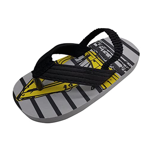 Flip Flops für Kinder, Zehentrenner Kinder Flip Flop, Weich rutschfeste Zehensandalen Kinder, Sommer Badelatschen Kleinkind mit Rückenband für Strand und Schwimmen Mädchen Jungen Sandalen Sandalen von pvucpot