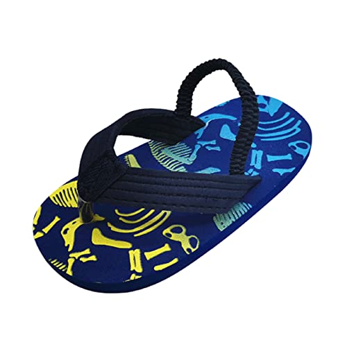 Flip Flops für Kinder, Zehentrenner Kinder Flip Flop, Weich rutschfeste Zehensandalen Kinder, Sommer Badelatschen Kleinkind mit Rückenband für Strand und Schwimmen Mädchen Jungen Sandalen Sandalen von pvucpot