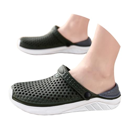 Gartenschuhe Herren, Clogs Herren Gummi Weite H Sandalen Sommerschuhe Garten Orthopädische Gartenclogs Pantoletten Weiche Leichte Hausschuhe Gummischuhe Basic Gartenschuhe Herren, Clogs Herren Gummi Weite H Sandalen Sommerschuhe Garten Orthopädische Gartenclogs Pantoletten Weiche Leichte Hausschuhe Gummischuhe Basic von pvucpot