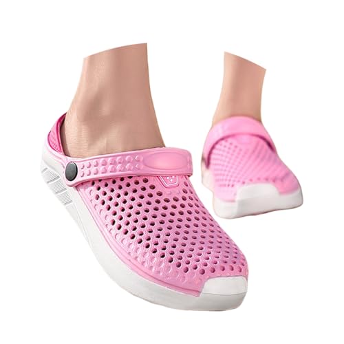 Gartenschuhe Herren, Clogs Herren Gummi Weite H Sandalen Sommerschuhe Garten Orthopädische Gartenclogs Pantoletten Weiche Leichte Hausschuhe Gummischuhe Basic von pvucpot