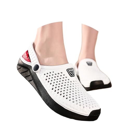 Gartenschuhe Herren, Clogs Herren Gummi Weite H Sandalen Sommerschuhe Garten Orthopädische Gartenclogs Pantoletten Weiche Leichte Hausschuhe Gummischuhe Basic Gartenschuhe Herren, Clogs Herren Gummi Weite H Sandalen Sommerschuhe Garten Orthopädische Gartenclogs Pantoletten Weiche Leichte Hausschuhe Gummischuhe Basic von pvucpot
