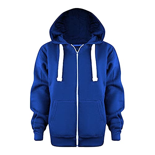 Kinder Jungen Zip Up Hoodie Sweatjacke Kapuzenjacke Kapuzenpullover Langarm Pullover Hoody Sweatshirt mit Reißverschluss Kinder Kapuzenjacke Hoodie Kapuzen Sweaterjacke Pullover Jungen und Mädchen von pvucpot