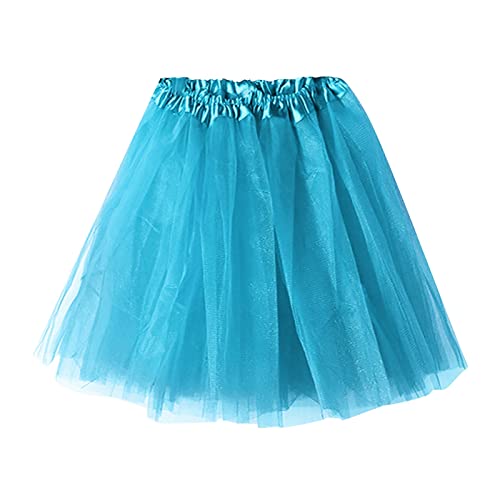 Röcke für Damen Kurz Tüllrock Petticoats Unterrock Rockabilly Tutu Tüll Tanzkleid Ballettrock 50er Rockabilly Petticoat Tutu Unterrock Kurz Ballett Tanzkleid Ballkleid Abendkleid Tüllrock von pvucpot
