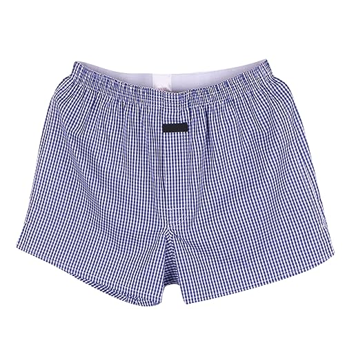 pvucpot American Boxershorts 100% Bio-Baumwolle Herren Boxershorts, Weich, Atmungsaktiv, für Herren & Jungen Pyjamahose Schlafanzughose Warm Pyjama Hose Soft von pvucpot