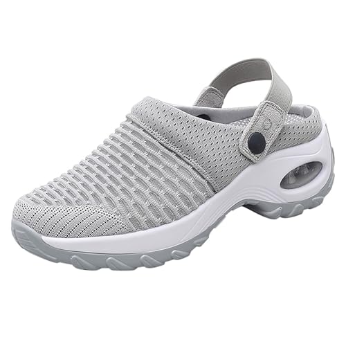 Schuhe Weite k Damen, Orthopädische Schuhe Damen Air Cushion Slip On Walking Orthopedic Diabetic Walking Shoes Freizeit Mesh Atmungsaktiv Sandals Hausschuhe rutschfest Gesundheitsschuhe von pxjsdwe