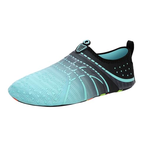 aquaschuhe herren, Barfußschuhe Damen Outdoor Rutschfest Unisex Traillaufschuhe Zehenschuhe Schnell Trocknend Sommer Aquaschuhe Barfussschuhe Atmungsaktiv Leicht Fitnessschuhe Barfuss Schuhe 39 von pxjsdwe