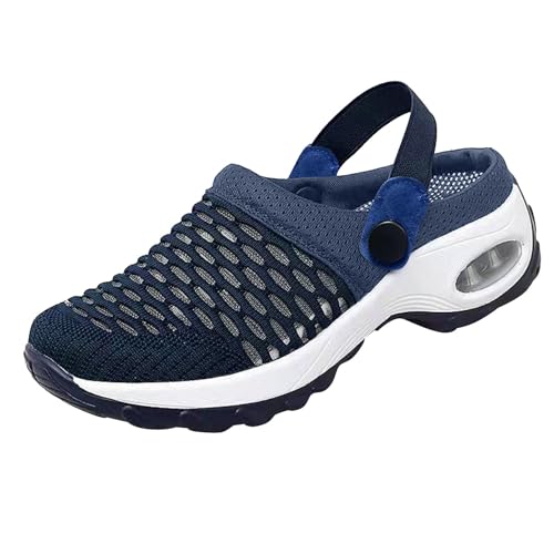 Orthopädische Schuhe Damen Air Cushion Slip On Walking Orthopedic Diabetic Walking Shoes Freizeit Mesh Atmungsaktiv Sandals Hausschuhe rutschfest Gesundheitsschuhe von pxjsdwe