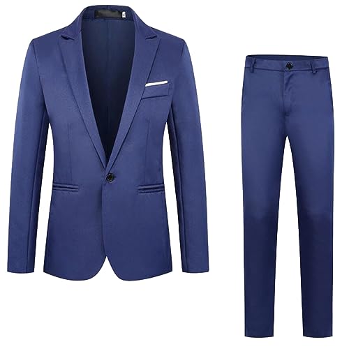 pxjsdwe Anzug Set Herren Lange Blazer Hose Casual Cardigan Langarm Anzug Elegant Business Blazer Hosen+Jacke Anzug Set Blazer Hose 2-Teilig Anzug Zweiteiler Slim fit Festlich Modern Blazer Hosenanzug pxjsdwe Anzug Set Herren Lange Blazer Hose Casual Cardigan Langarm Anzug Elegant Business Blazer Hosen+Jacke Anzug Set Blazer Hose 2-Teilig Anzug Zweiteiler Slim fit Festlich Modern Blazer Hosenanzug von pxjsdwe