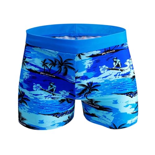 pxjsdwe Badeshorts Jungen 140/146, Badeshorts Jungen Atmungsaktiv Sport Badehose Sommer Kinder Schwimmhose Bademode Kurze Schnelltrocknend Strandhose Boardshorts Urlaub Uv-Schutz Strand Shorts von pxjsdwe