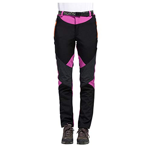 pxjsdwe Wanderhose Damen Stretch frühjahr, Wanderhose Damen Zip-Off Stretch Leichte Cargohose Outdoorhose Wasserdicht Atmungsaktiv Jogginghose Schnelltrocknend Große Größen Trekkinghose Funktionshose von pxjsdwe