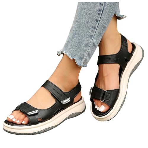 pxjsdwe sandalen damen schwarz, Sandalen Damen Trekking Bequeme Orthopädische Sandaletten Sport Outdoor Wandersandalen Sommer Leichte Rutschfeste Trekkingsandalen Breite Füße Plateau Sommerschuhe 39 pxjsdwe sandalen damen schwarz, Sandalen Damen Trekking Bequeme Orthopädische Sandaletten Sport Outdoor Wandersandalen Sommer Leichte Rutschfeste Trekkingsandalen Breite Füße Plateau Sommerschuhe 39 von pxjsdwe