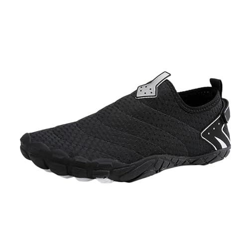 sport schuhe damen, Unisex Barfußschuhe Damen Herren Sommer Atmungsaktiv Barfuss Schuhe Schnell Trocknend Leicht Wasserschuhe Traillaufschuhe Rutschfest Fitnessschuhe Barfussschuhe Outdoor Weich von pxjsdwe
