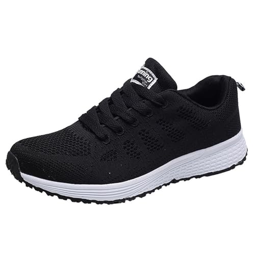 sportschuhe herren 48, Laufschuhe Damen Herren Weiß Turnschuhe Sportschuhe Leichte Atmungsaktiv Rutschfeste Sneaker Walkingschuhe Gym Fitness Outdoor Sport Schuhe Tennisschuhe Straßenlaufschuhe von pxjsdwe