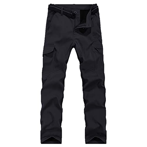 wanderhosen für männer, Wanderhose Herren Sommer Zip Off Schnelltrocknend Funktionshose Wasserdicht Trekkinghose Outdoorhose Leichte Stretch Arbeitshosen Männer Cargohose Verschleißfest Hiking Pants von pxjsdwe