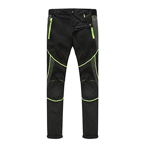 qinhanjia Schnittschutzhose Herren Wasserdicht wandern Winddicht Pärchen Trockenhose Outdoor-Männer Quik Hosen Männerhose Herren Hose Kurz Stoff (Green, XXL) von qinhanjia
