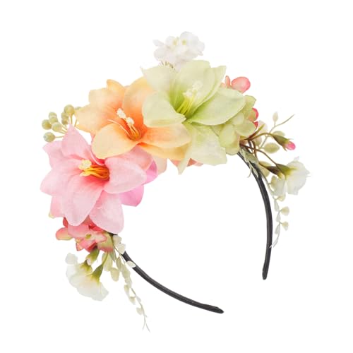 Blumen-Stirnband, Valentinstagskopfschmuck für Erwachsene, Haarbänder, Blumen-Haarschmuck, Stirnband für Damen, Valentinstag, Stirnbänder, Erwachsene, Urlaub, Stirnbänder, Blumenkopfschmuck/230 von qiqiaollo