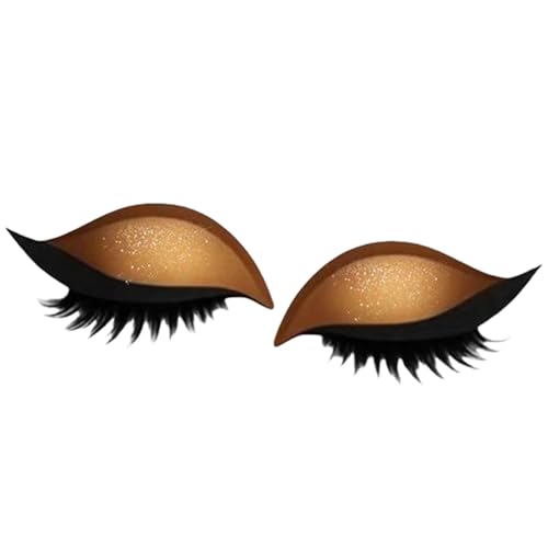 qixeuoa Augen Make Up Sticker,2 In 1 Wiederverwendbare Augen Make Up Aufkleber,Wiederverwendbare Eye Lazy Make Up Aufkleber,Für Alle Lidschatten Hochzeit,Paty,Kostüm qixeuoa Augen Make Up Sticker,2 In 1 Wiederverwendbare Augen Make Up Aufkleber,Wiederverwendbare Eye Lazy Make Up Aufkleber,Für Alle Lidschatten Hochzeit,Paty,Kostüm von qixeuoa