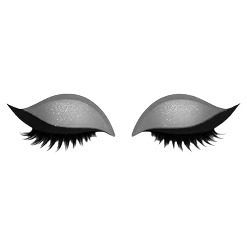 qixeuoa Augen Make Up Sticker,2 In 1 Wiederverwendbare Augen Make Up Aufkleber,Wiederverwendbare Eye Lazy Make Up Aufkleber,Für Alle Lidschatten Hochzeit,Paty,Kostüm qixeuoa Augen Make Up Sticker,2 In 1 Wiederverwendbare Augen Make Up Aufkleber,Wiederverwendbare Eye Lazy Make Up Aufkleber,Für Alle Lidschatten Hochzeit,Paty,Kostüm von qixeuoa