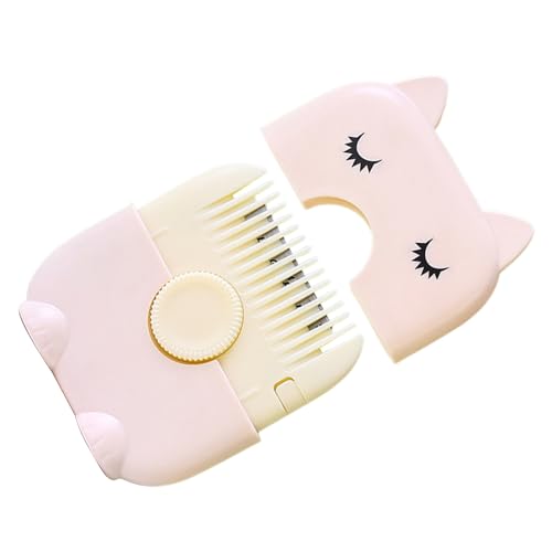 qixeuoa Baby Haarschneidekamm,Spliss Haarschneider Und Anordnung,2 In 1 Haarschneider,Doppelseitiger Pony Schneidewerkzeug,Für Erwachsene Jugendliche Mädchen Frauen von qixeuoa