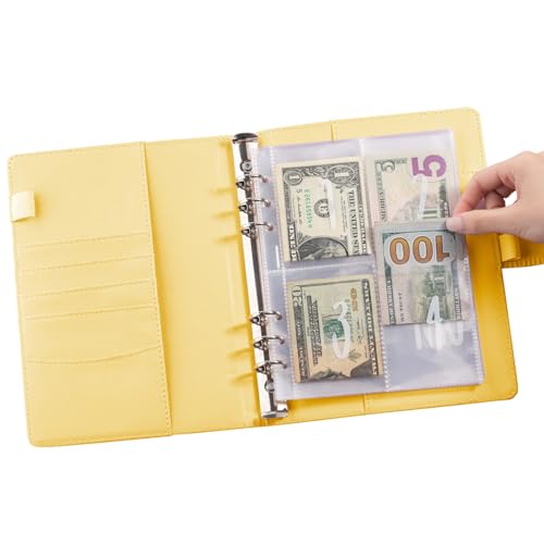 qiyifang Geldspar-Herausforderungsbuch, Geldumschläge für Bargeld, Sparbüchse für Budgetierungsplaner und Geld sparen von qiyifang