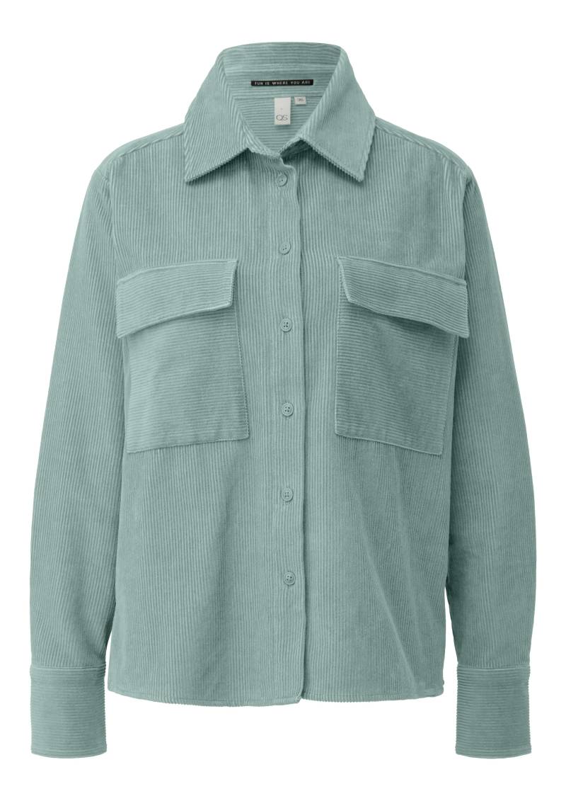 qs - Bluse türkis - Gr. - 36 von qs