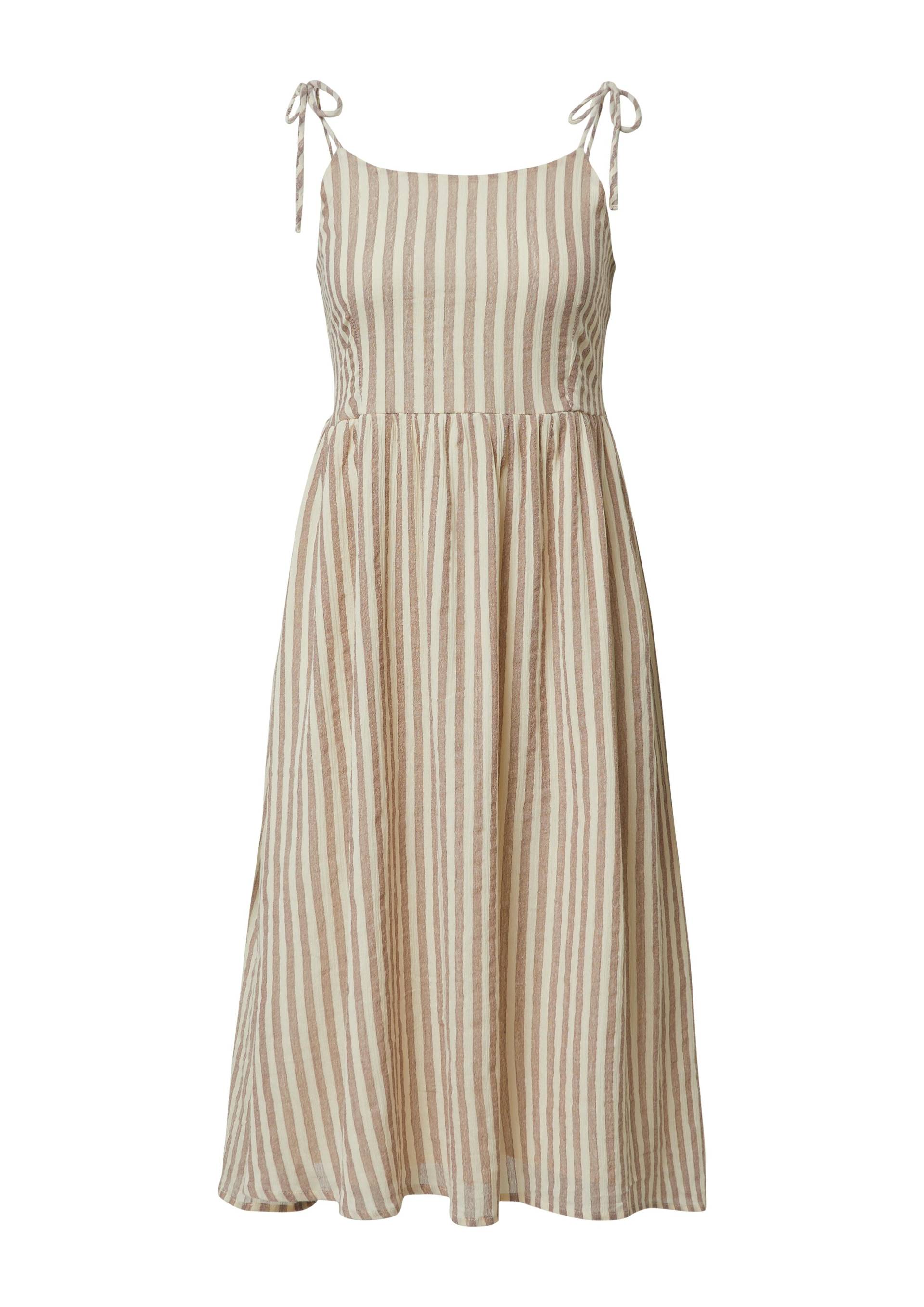 qs - Kleid lila|weiß - Gr. - 40 von qs