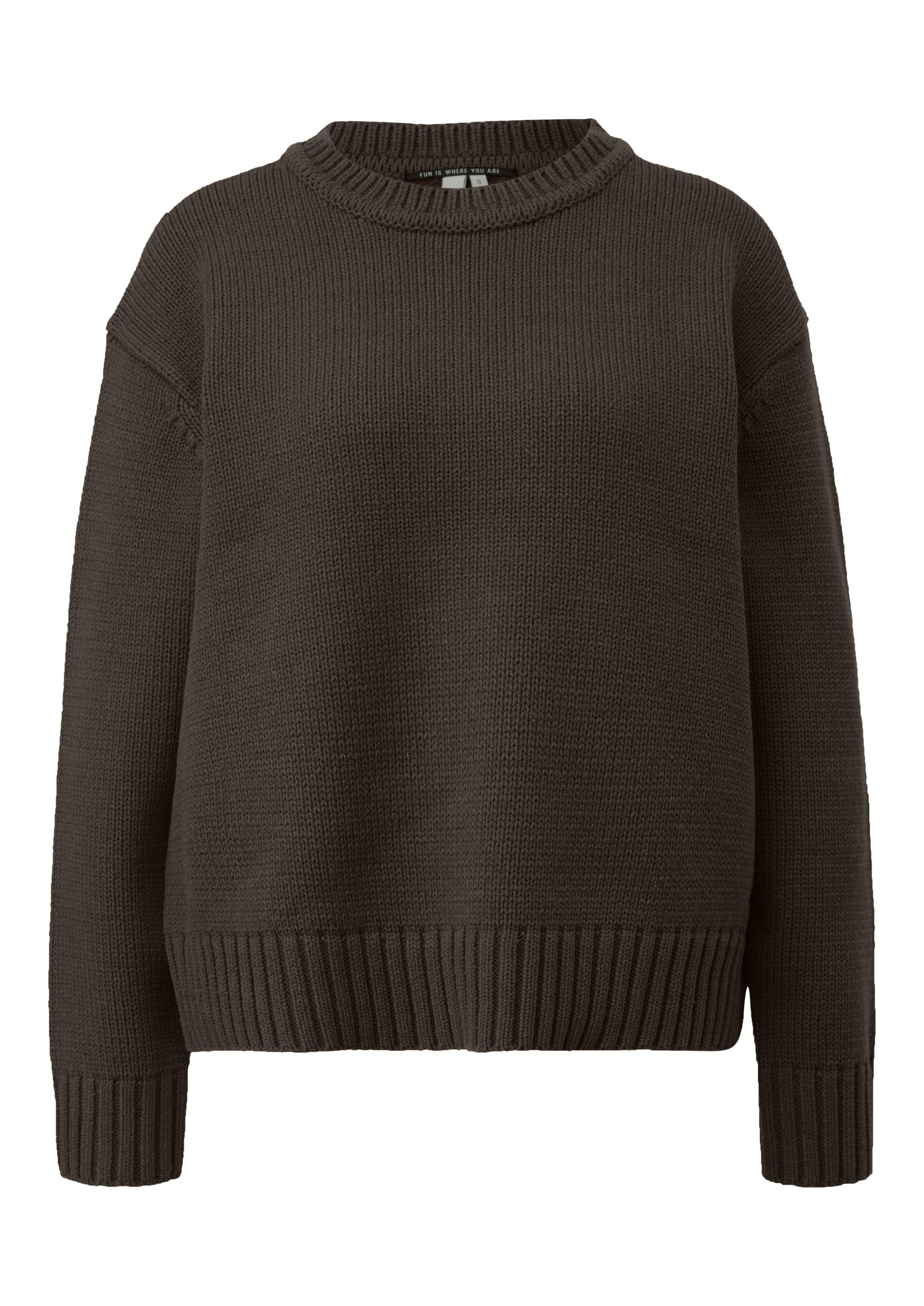 qs - Strickpullover braun - Gr. - XXL von qs