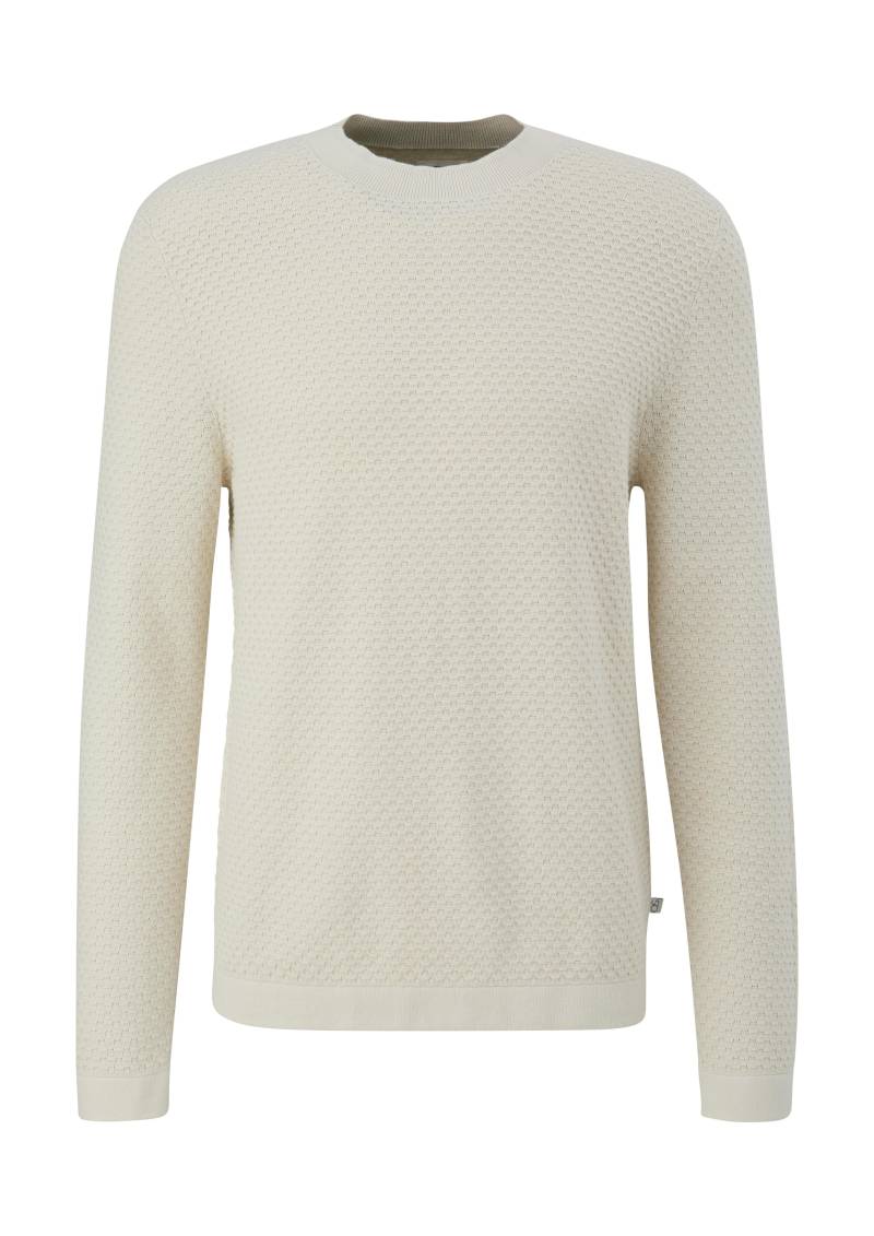 qs - Strickpullover creme - Gr. - XS von qs