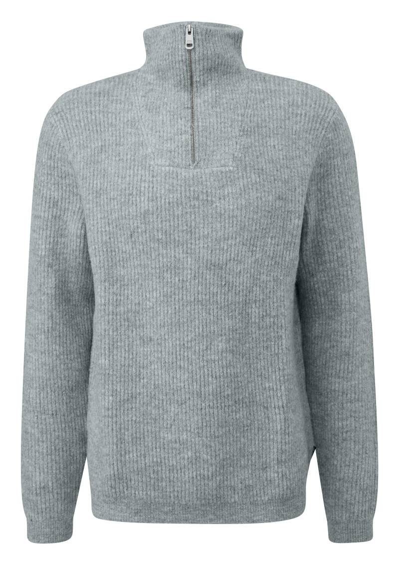 qs - Strickpullover grau - Gr. - M von qs