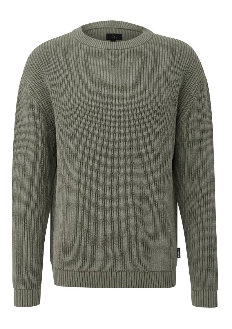 qs - Strickpullover olive - Gr. - XXL von qs