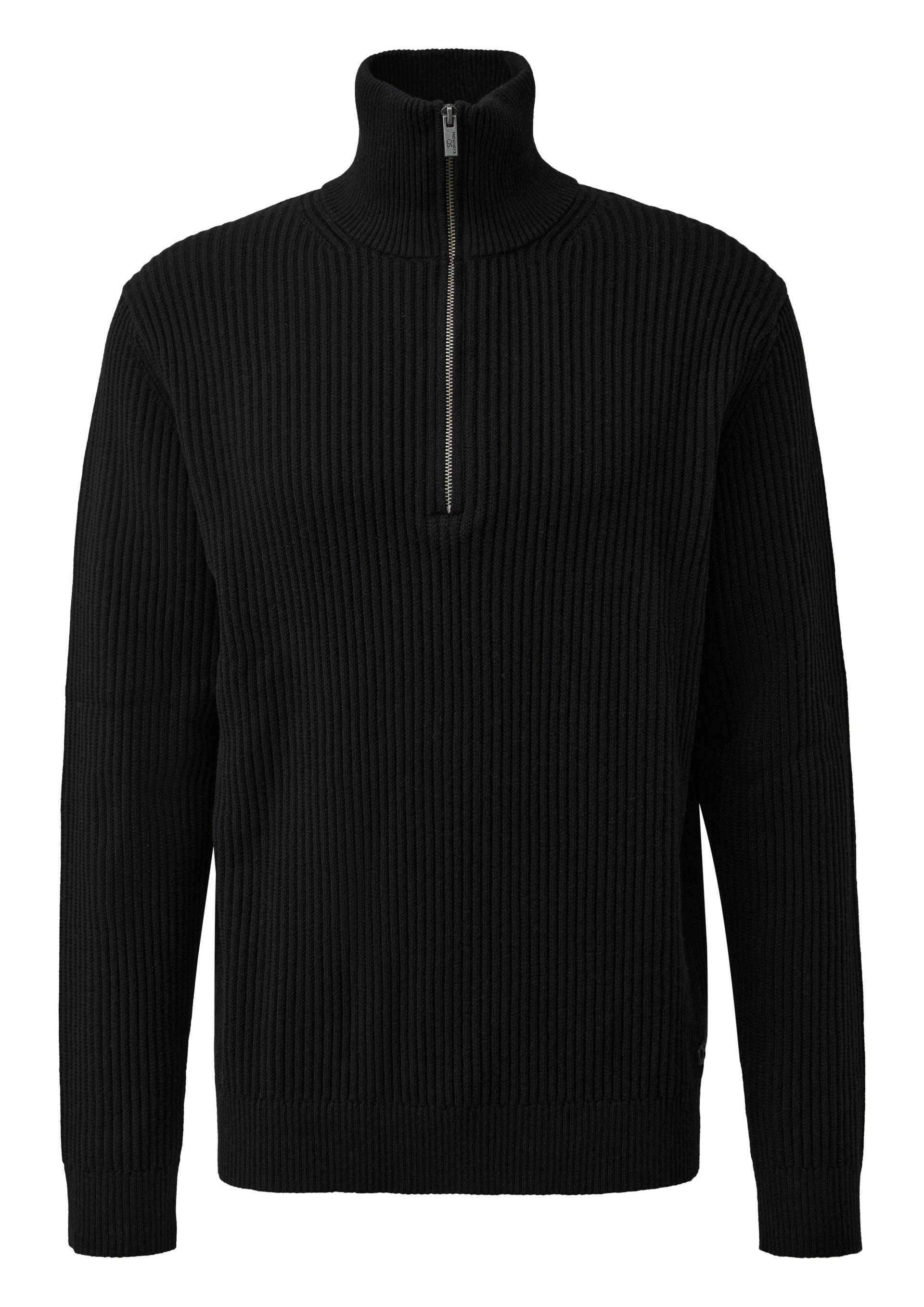 CLARINA - Rdh.-Pullover, 1/1 Arm, uni mokka mel. - Gr. - 40 von CLARINA