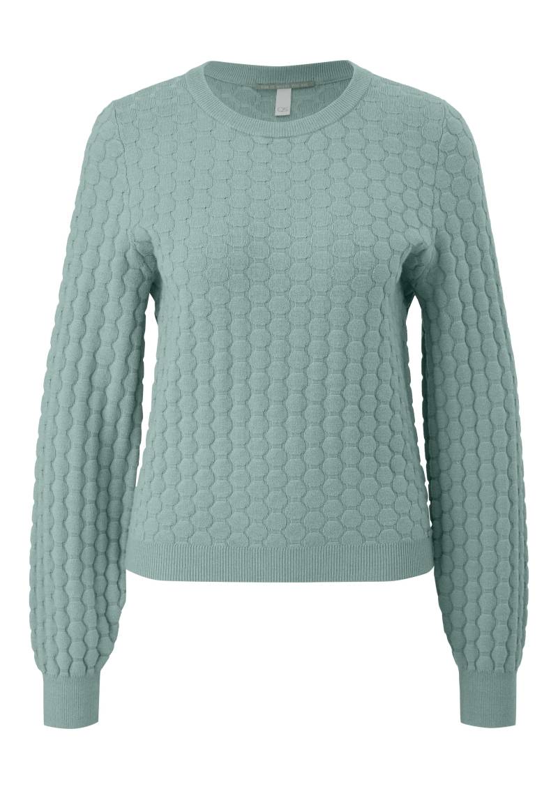 qs - Strickpullover türkis - Gr. - XL von qs