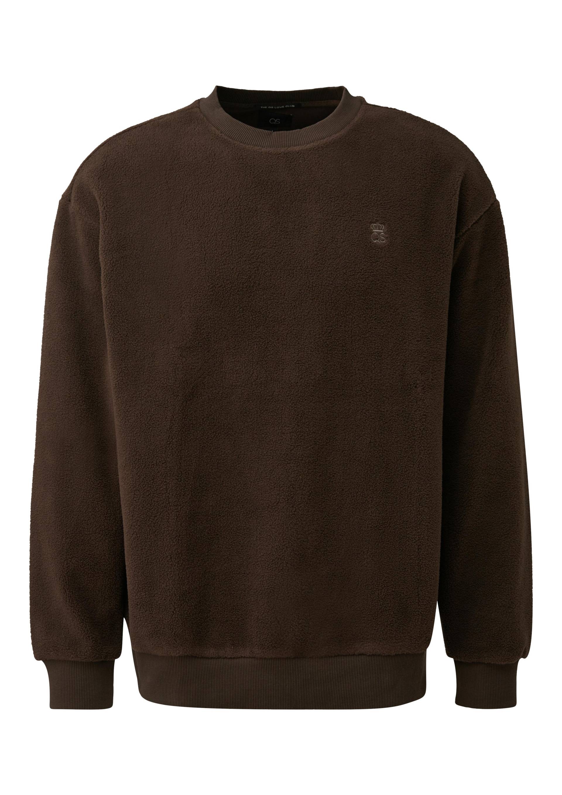 qs - Sweatshirt braun - Gr. - L von qs