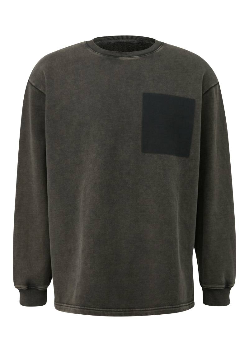 qs - Sweatshirt schwarz - Gr. - XXL von qs