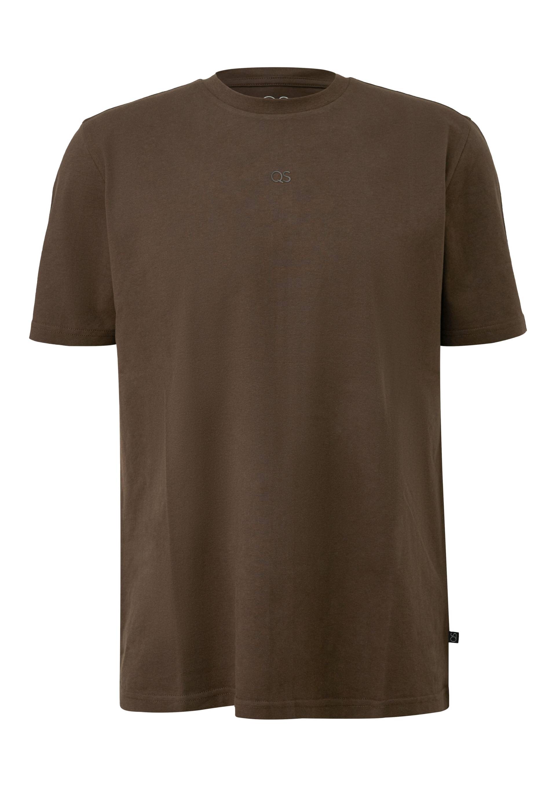 qs - T-Shirt braun - Gr. - S von qs
