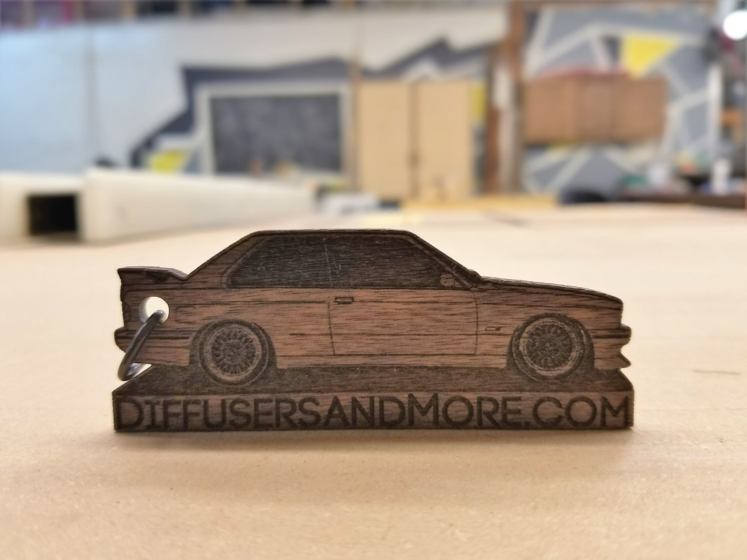 Bmw E30 M3 Schlüsselanhänger Aus Holz | 10Er Set Bmw E30 M3 Schlüsselanhänger Aus Holz | 10Er Set von qualityimpressions