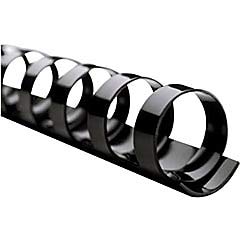 GBC(R) CombBind 19-Ring Plastic Binding Combs, 3/8in., 55-Sheet Capacity, Black, Box Of 100 von quartet