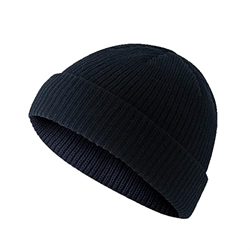 qudang Strickmütze Herren Damen Beanie Mütze Baseballkappe Wintermütze Wollmütze Winter Erwachsener klassisches Design Herrenmütze Modern Weich Elastisch Haube aus atmungsaktivem von qudang