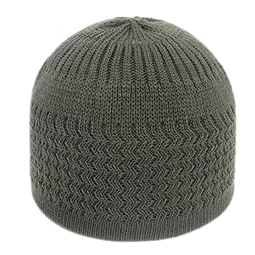 qudang Strickmütze Herren Damen Muslim Prayer Mütze Kufi Skull Hut Baumwolle Beanie Mütze Cap von qudang