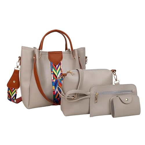 qudkdhs Crossbody Bag Leder Breiter Gurt Handtasche Damen Abnehmbar Schultergurt Premium Women's Spacious Elegant Handbags Women's Shopper Shoulder Tote PU Leather Medium with Handle Shoulder qudkdhs Crossbody Bag Leder Breiter Gurt Handtasche Damen Abnehmbar Schultergurt Premium Women's Spacious Elegant Handbags Women's Shopper Shoulder Tote PU Leather Medium with Handle Shoulder von qudkdhs
