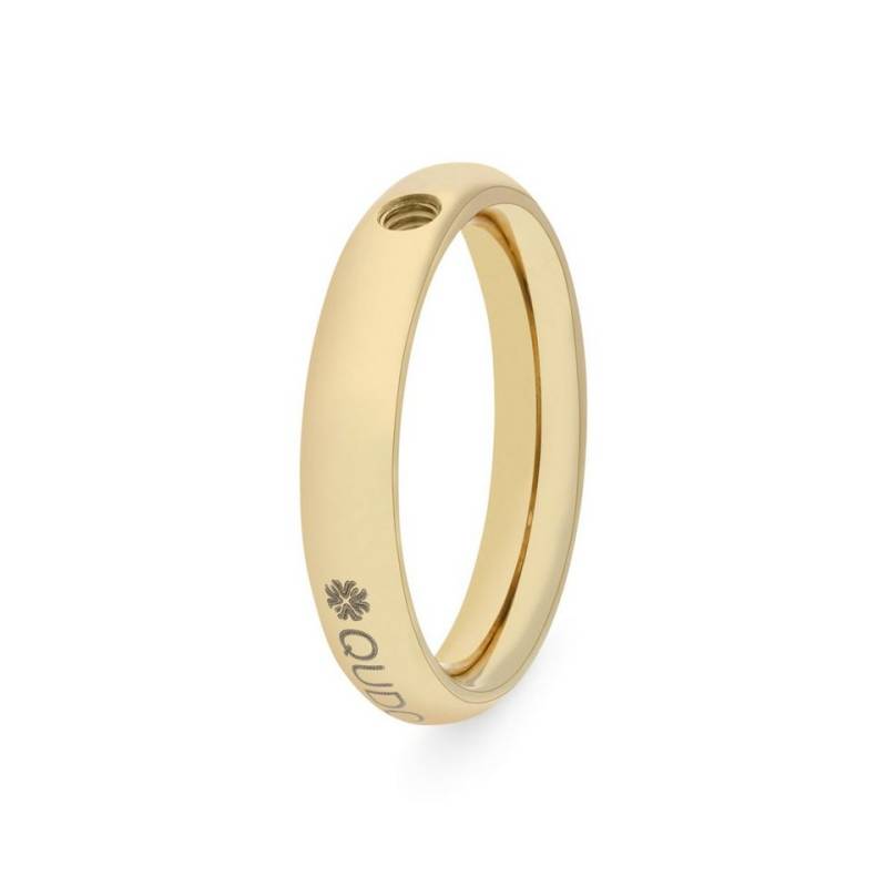 qudo Fingerring »BASIC« Small goldfarben (1-tlg) von qudo